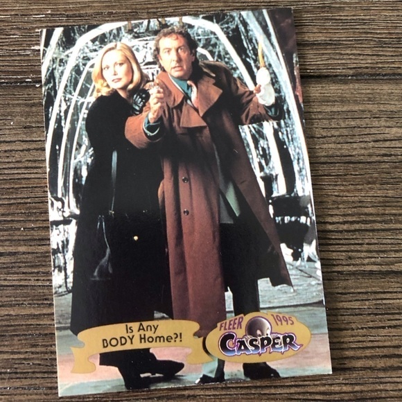 Fleer 1995 Casper trading card: Is Any Body Home?! #12 - Picture 1 of 2